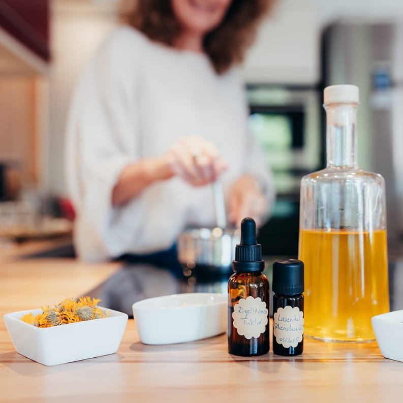 Kräuterkurs mit selbstgemachter Naturkosmetik aus Heilkräutern